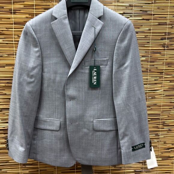 Lauren Ralph Lauren Little Big Boys Wool Suit Only Jacket Size 10R - Picture 2 of 3